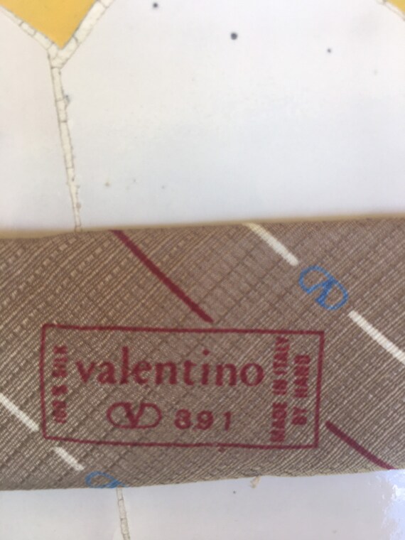 Tie silk Valentino/ Designer tie Valentino N391/ … - image 6