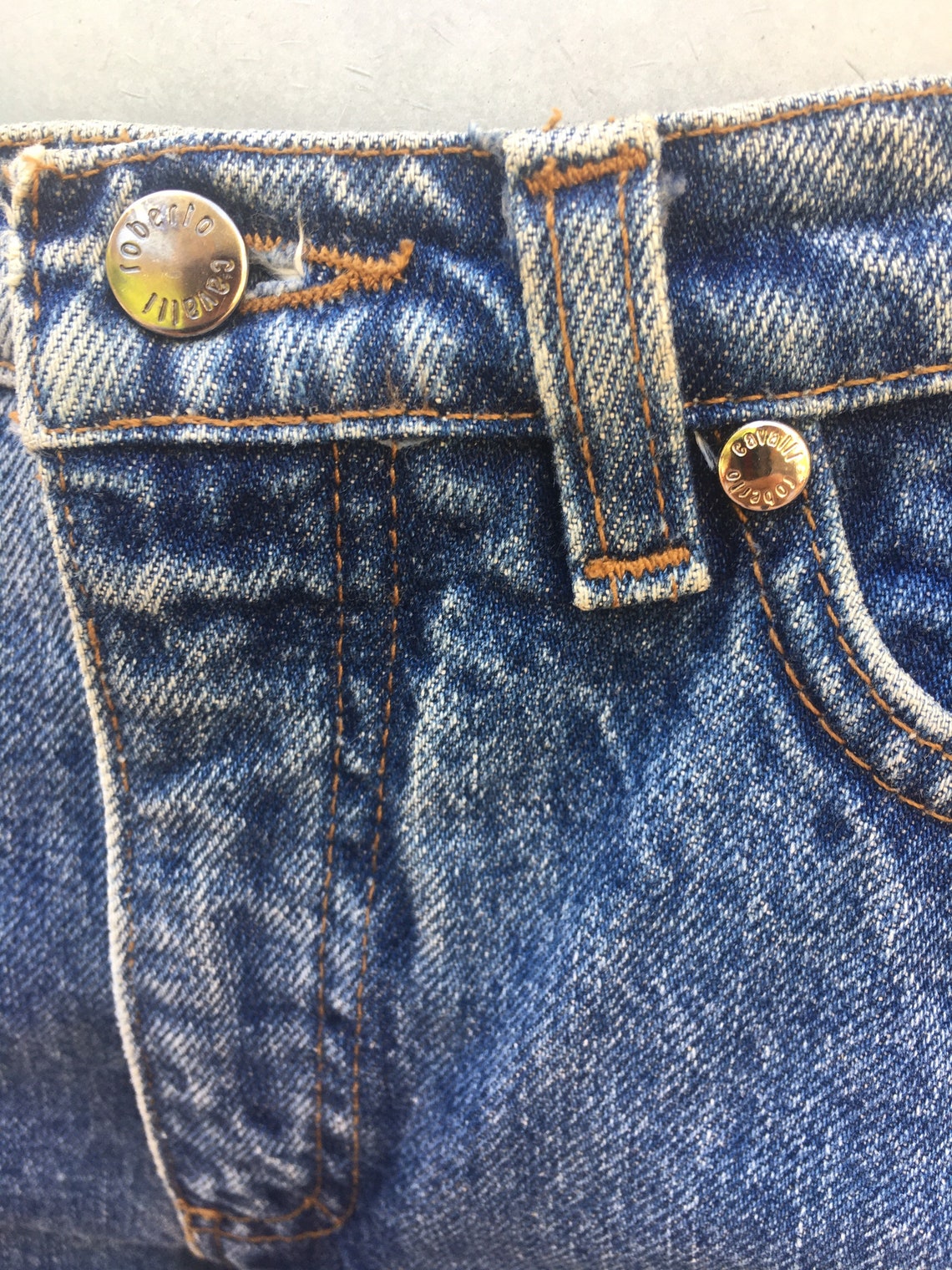 90s Design Jeans Roberto Cavalli/vintage Jeans Design Rb/blue - Etsy