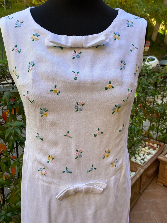 Suit/Cotton white suit/White Tailoring Suit/Vintag