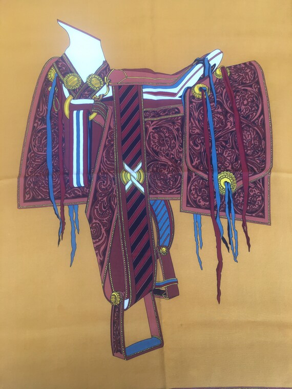 Gucci/Scarf Gucci vintage/Vintage 60 scarf/Designe