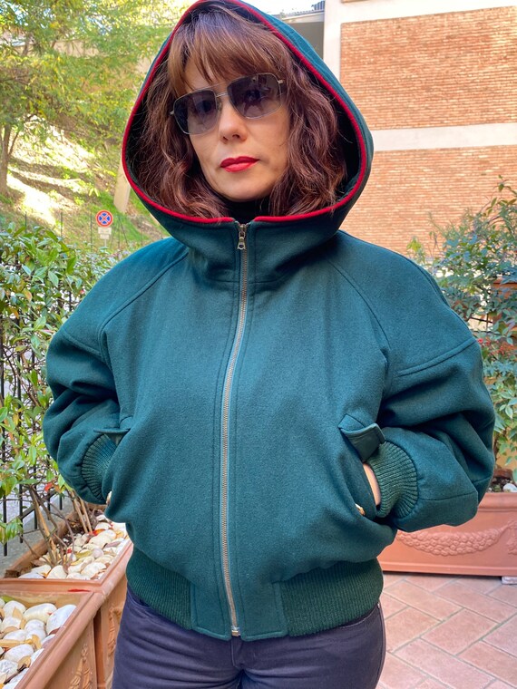 Design Luxury Bomber Gucci/Coat vintage Gucci Bout