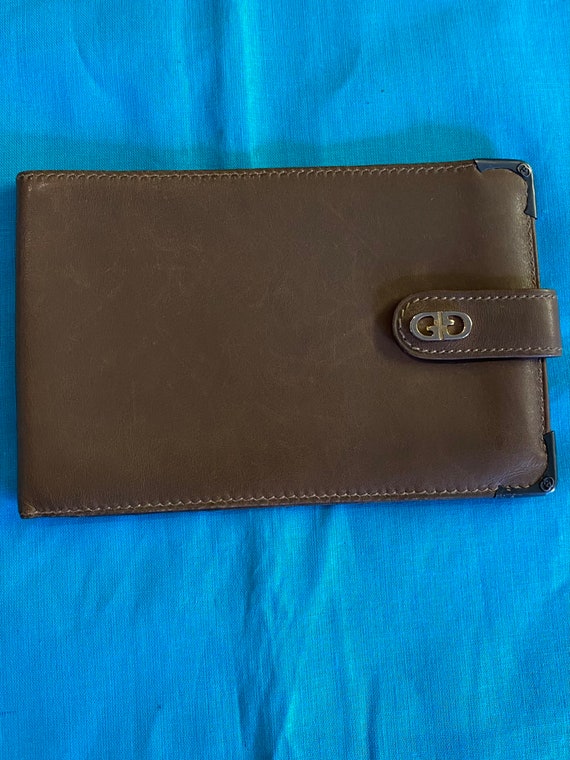 Rare Vintage Gucci Red Leather Document Wallet. 1950/60s Photo 