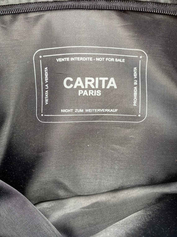 90s Vintage weekend bag Carita Paris/Craftsman ba… - image 8