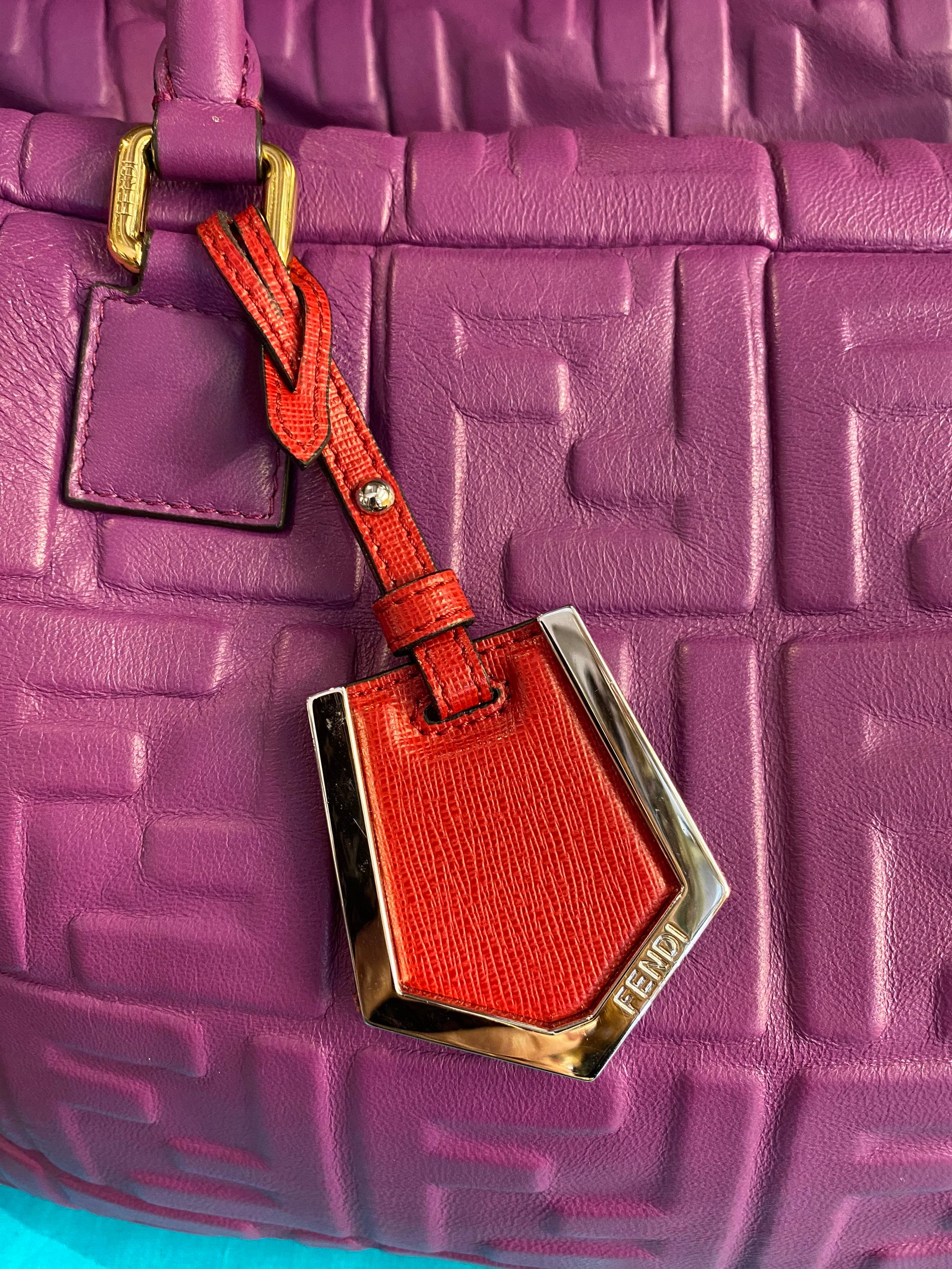 Fendi luggage shop tag