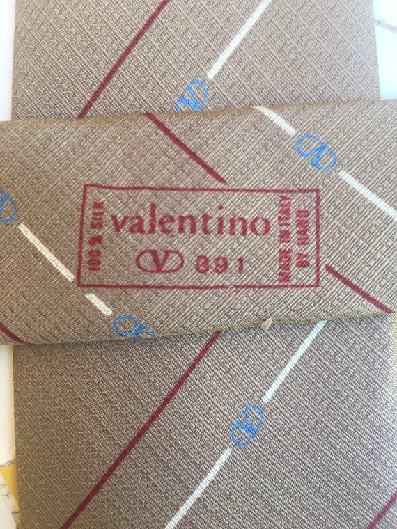 Tie silk Valentino/ Valentino N391 Designer/ Valen