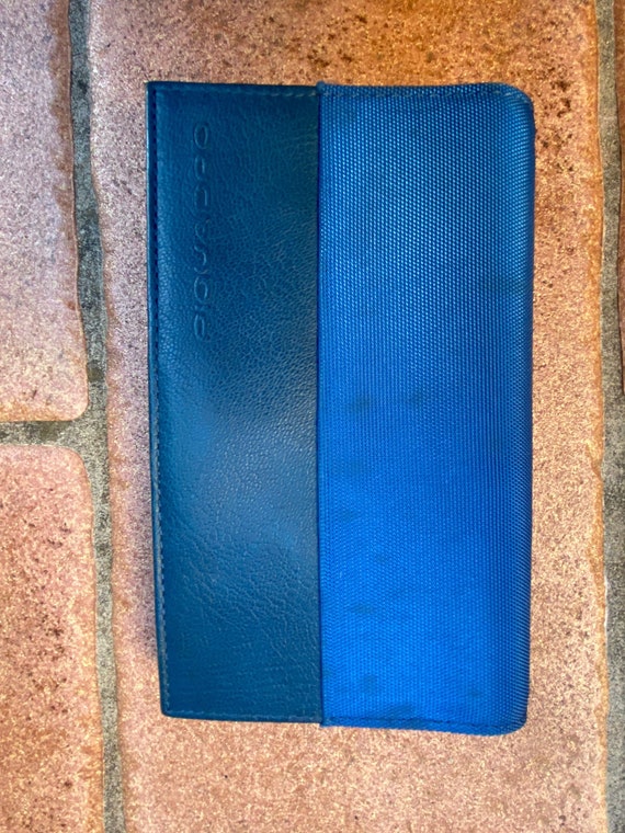 Wallet Piquadro/Blue leather wallet Piquadro Ital… - image 2