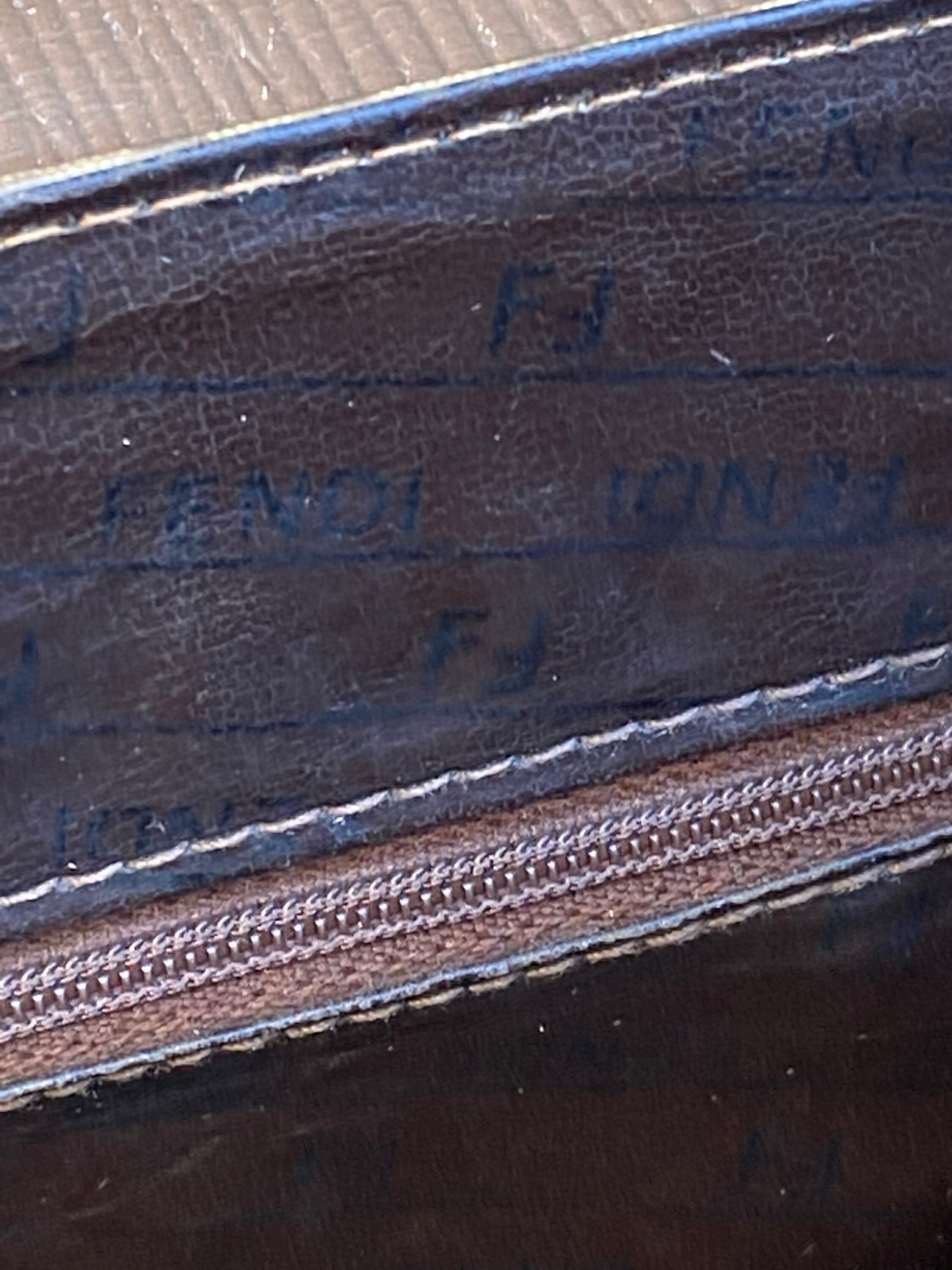 80s Fendi Authentic Vintage Crossbag/kiwi Beige Leather - Etsy