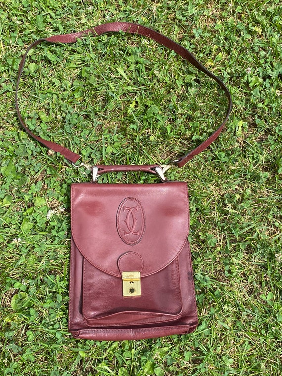 Cartier Burgundy Happy Birthday Mini Tote Bag ○ Labellov ○ Buy and Sell  Authentic Luxury