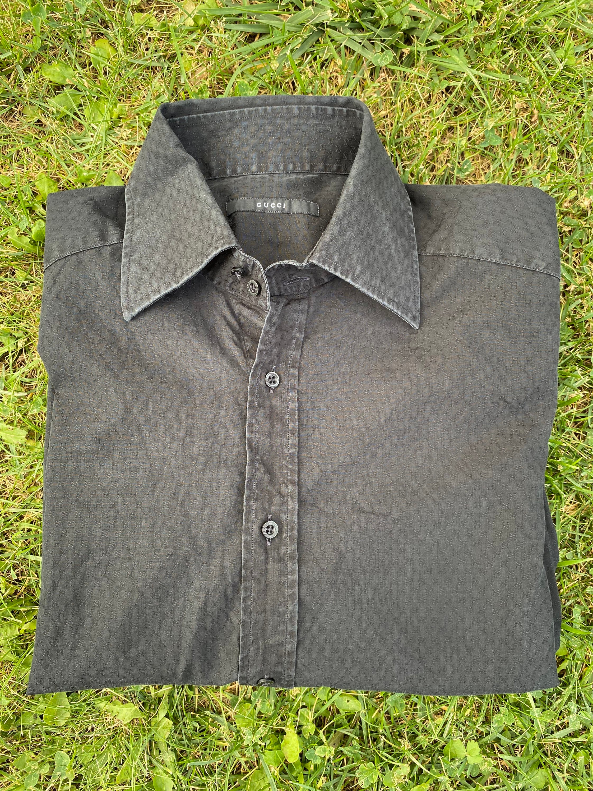 Gucci Polo shirt with monogram, Men's Clothing