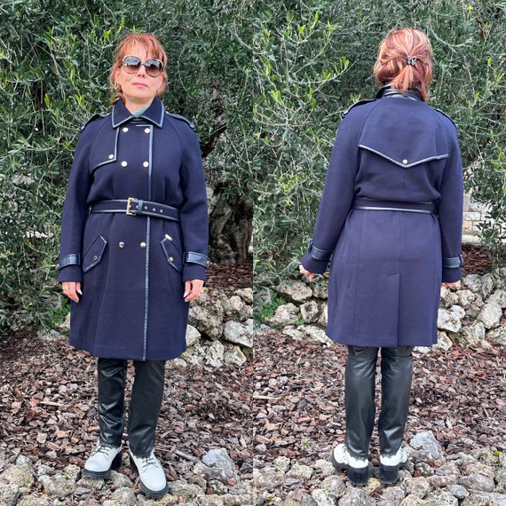 90s Vintage trench-coat Luisa Spagnoli Italiy/Tre… - image 1