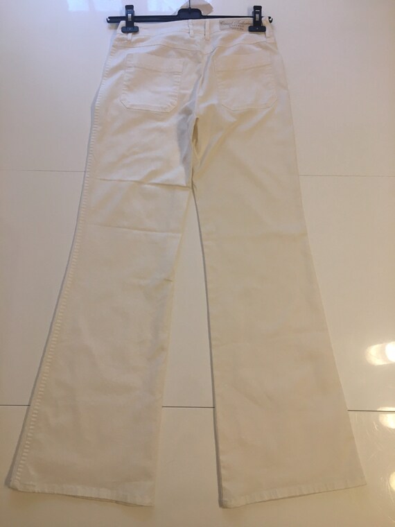 90s Max Mara Scrivia Jeans/White Max Mara Jeans/M… - image 3