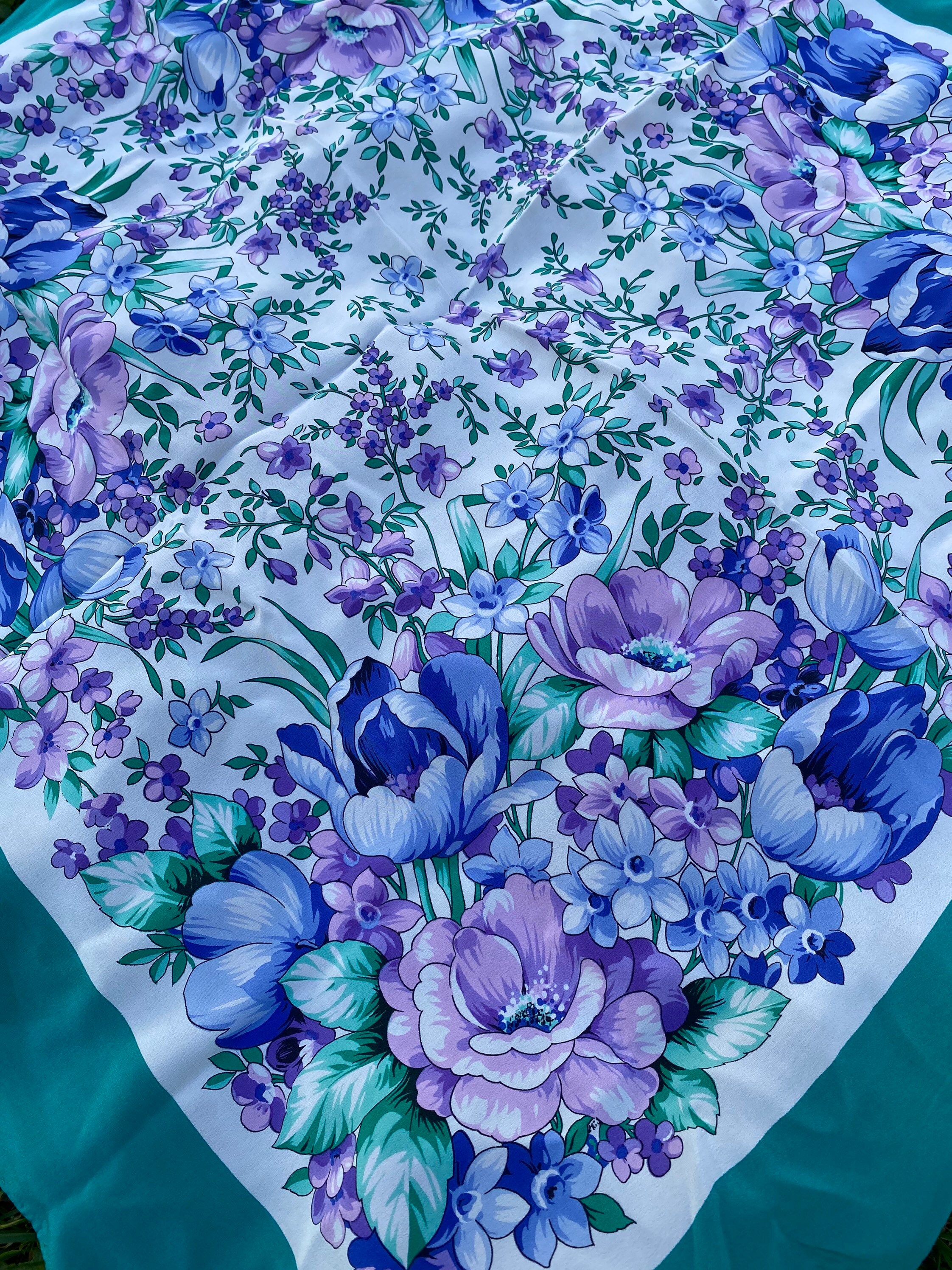 vintage valentino silk scarf