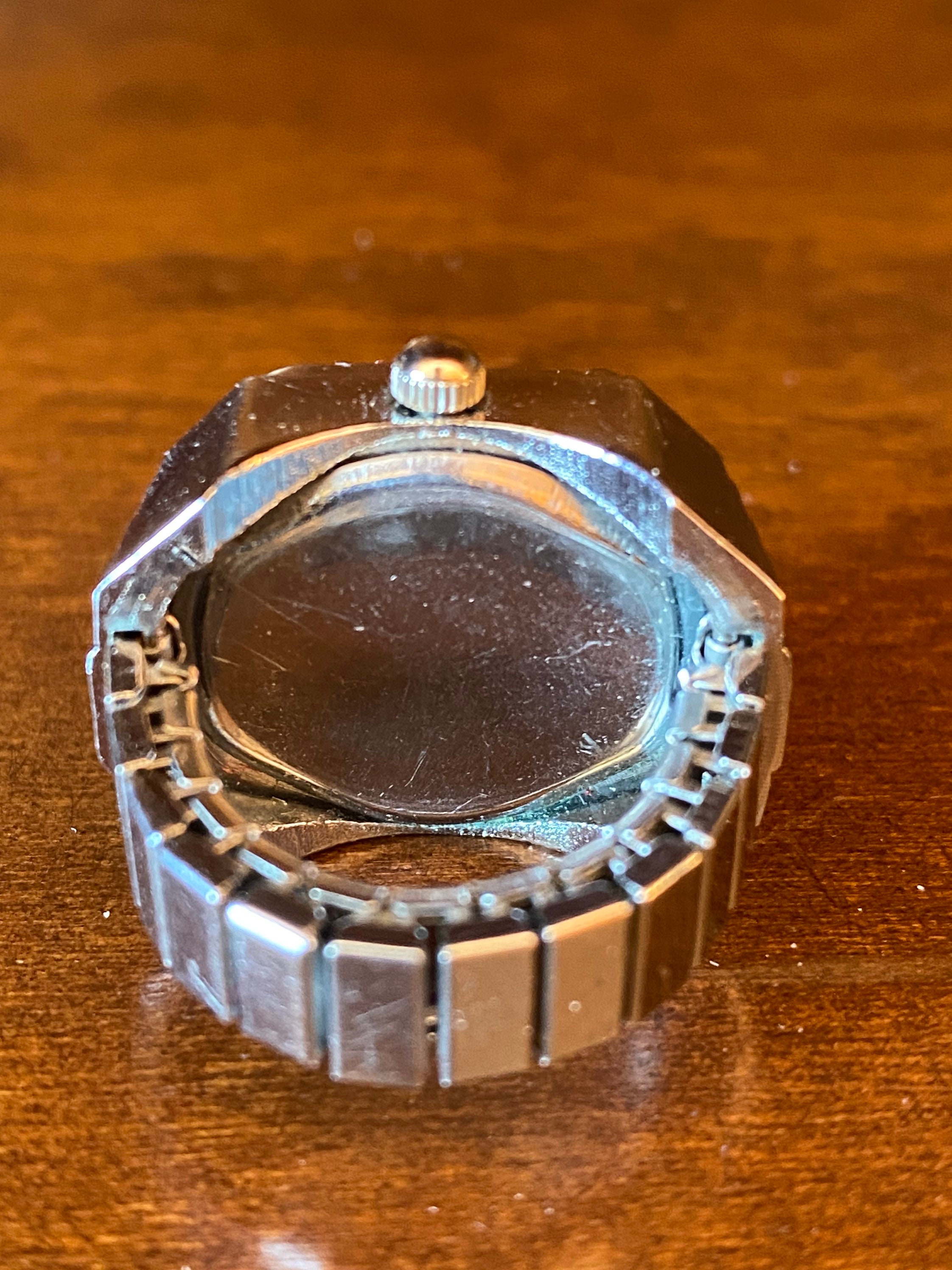 Reloj anillo quartz sale