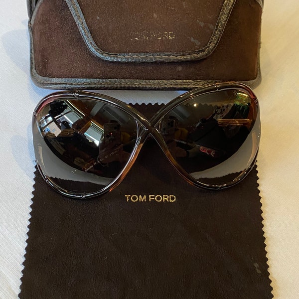 90s Vintage authentic sun glasses Tom Ford/Sunglasses Tom Ford/Design sun glasses Tom Ford Simone TF/4