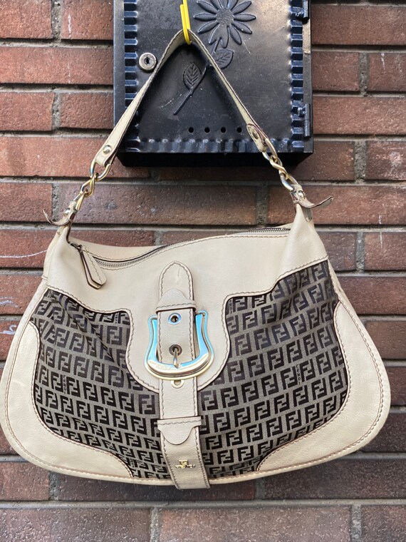 Fendi Shoulderbag/ Vintage Fendi bag/Fendi leather