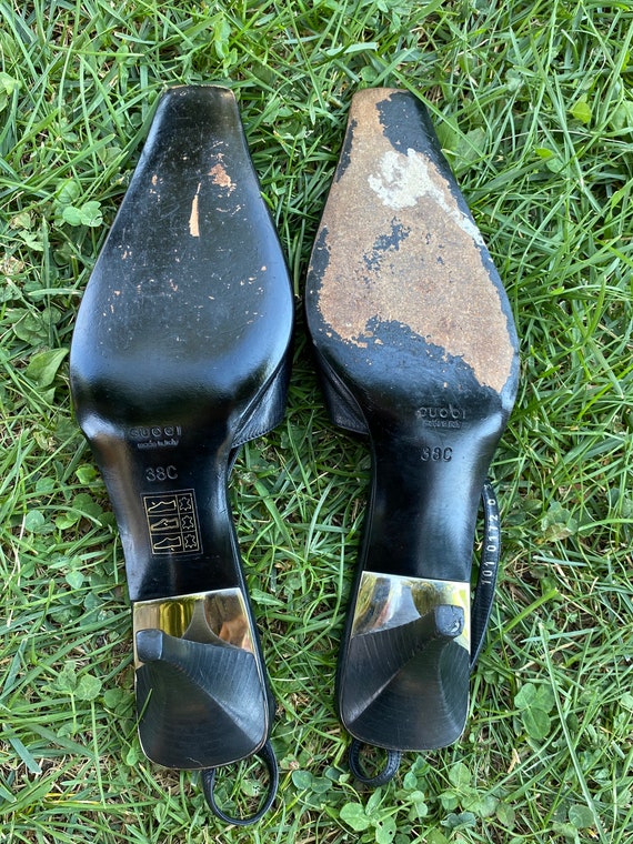 90s Vintage authentic Gucci Sandals/Design Gucci sand… Gem