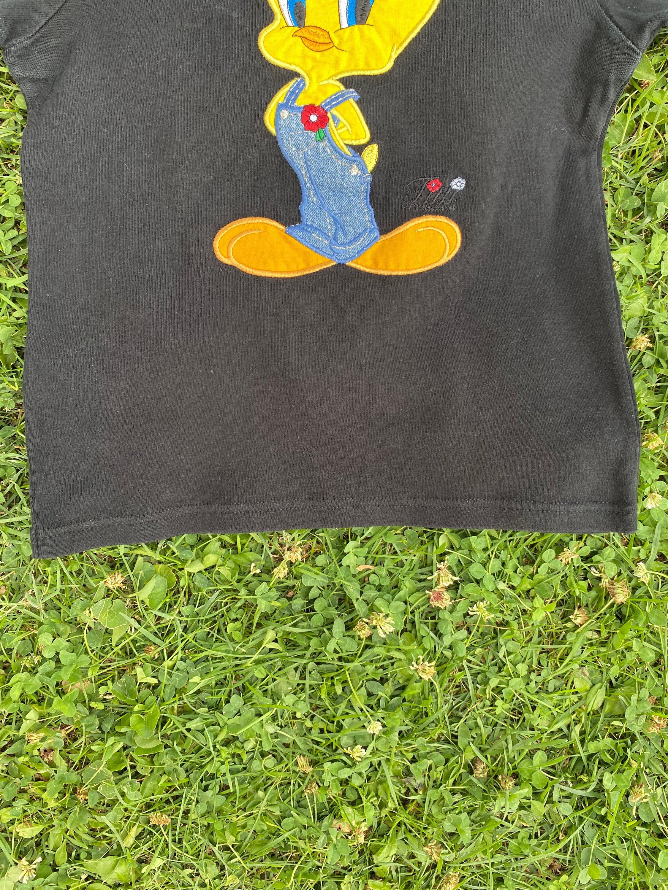 90年代 ヴィンテージ トゥイーティー Tシャツ エマニュエルシュヴィリ 