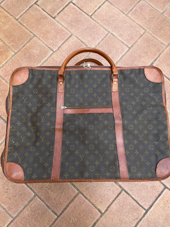 Travel bag LV/Borsone LV/ Brown monogram LV/ Leath