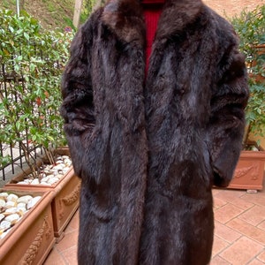 Xl fur coat - Etsy Italia