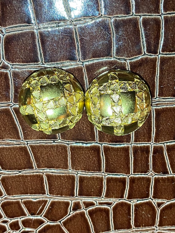 60s Vintage earrings Fibe/Orecchini vintage Fibe … - image 1
