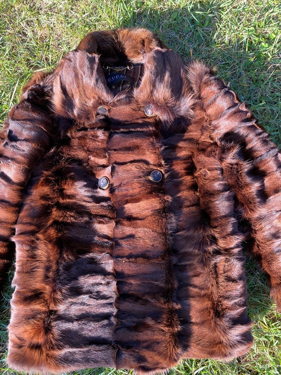 90s Vintage fur Gucci/Design fox fur Gucci/Шуба l… - image 3