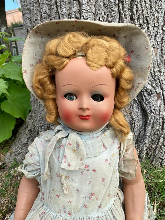 Antique Doll Vintage Bisque Doll/big Vintage Doll/antique 