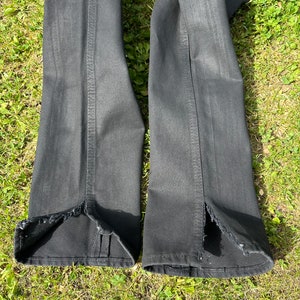 90er Jahre Vintage Dondup Jeans/Schwarze Jeans Baumwolle/Dondup Hose/Design Hose Kent/Kent Dondup Hose/Jeans Kent Dondup Bild 10