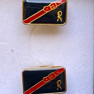 90s Vintage cufflinks for shirt Design Roberta di Camerino/cufflinks design/Cufflinks for blouse Roberta di Camerino