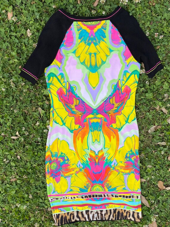 Roberto cavalli deals butterfly dress