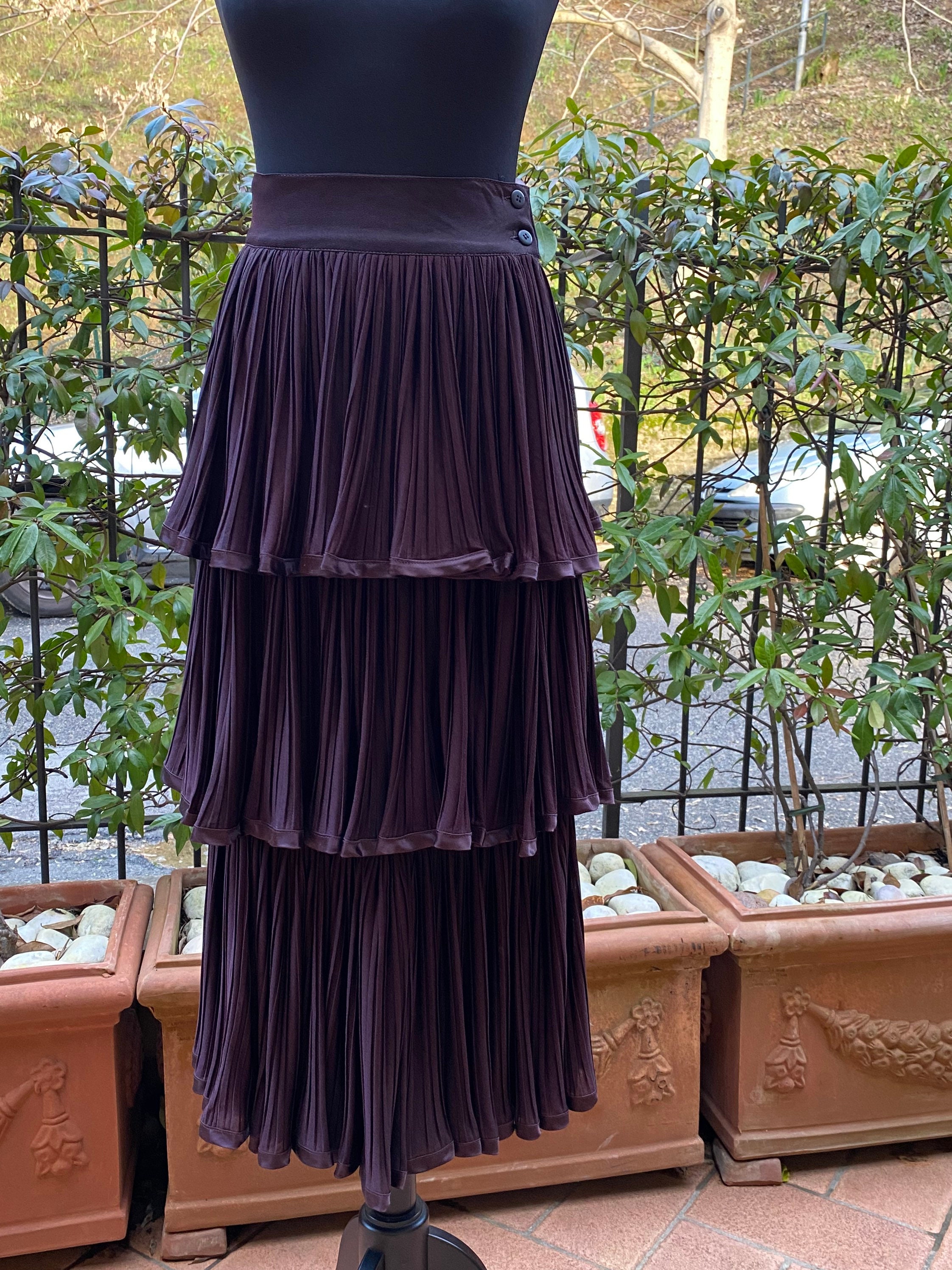 Buy 90s Skirt Elisa Landri Vintage design Skirt Elisa Landri gonna