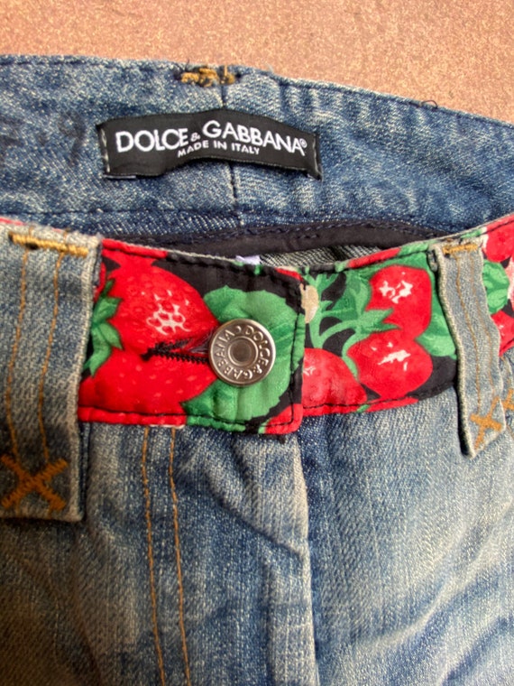 90s jeans Dolce Gabbana/Designer jeans Dolce Gabb… - image 3