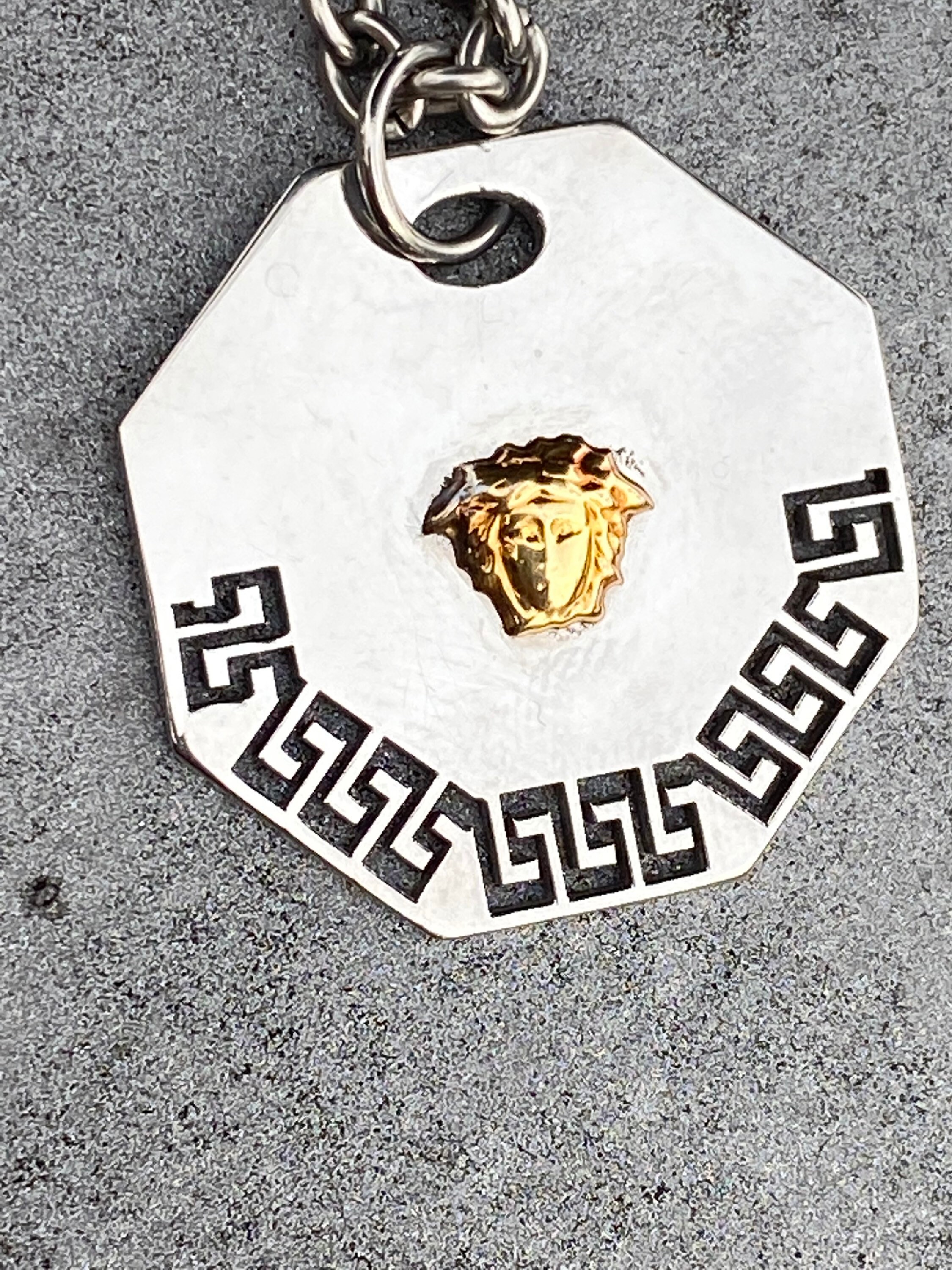 Medusa necklace with tag cheap