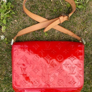 Buy LV Women Red, Brown Hand-held Bag Red Online @ Best Price in India