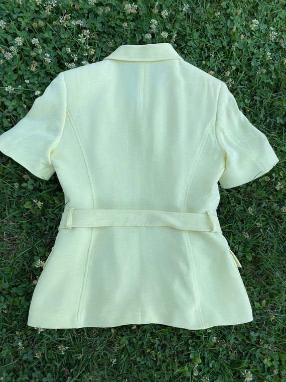 90s vintage Max Mara jacket/Lemon jacket Max Mara… - image 4