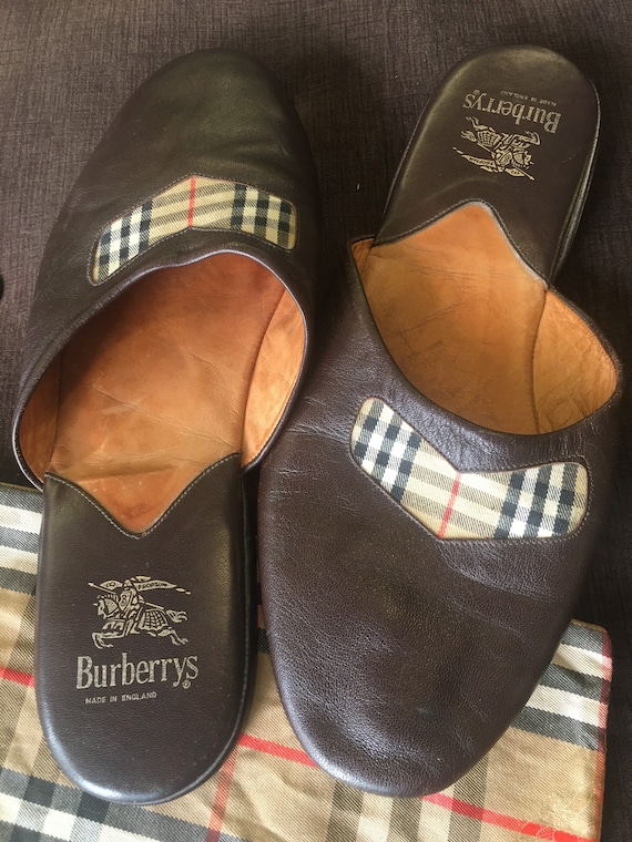 burberry slippers