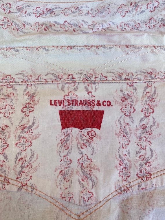 90s Vintage shirt Levis Strauss/Fashion shirt Lev… - image 1