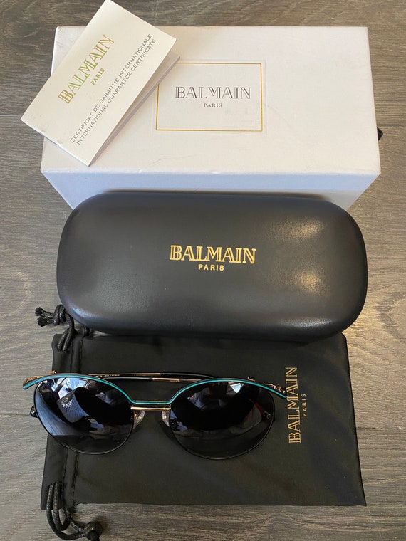 90s Sun Glasses Design Balmain Paris/sunglasses Balmain Paris