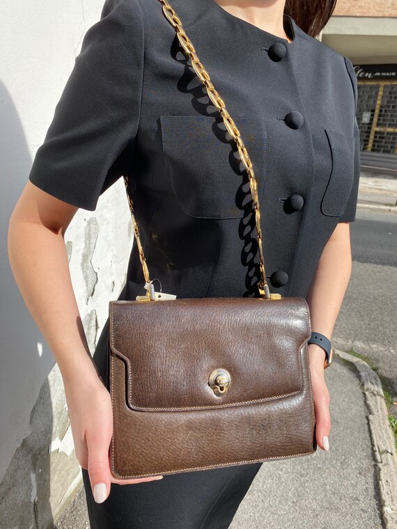Pochetto Gucci autentico vintage/Brown bag Gucci/R
