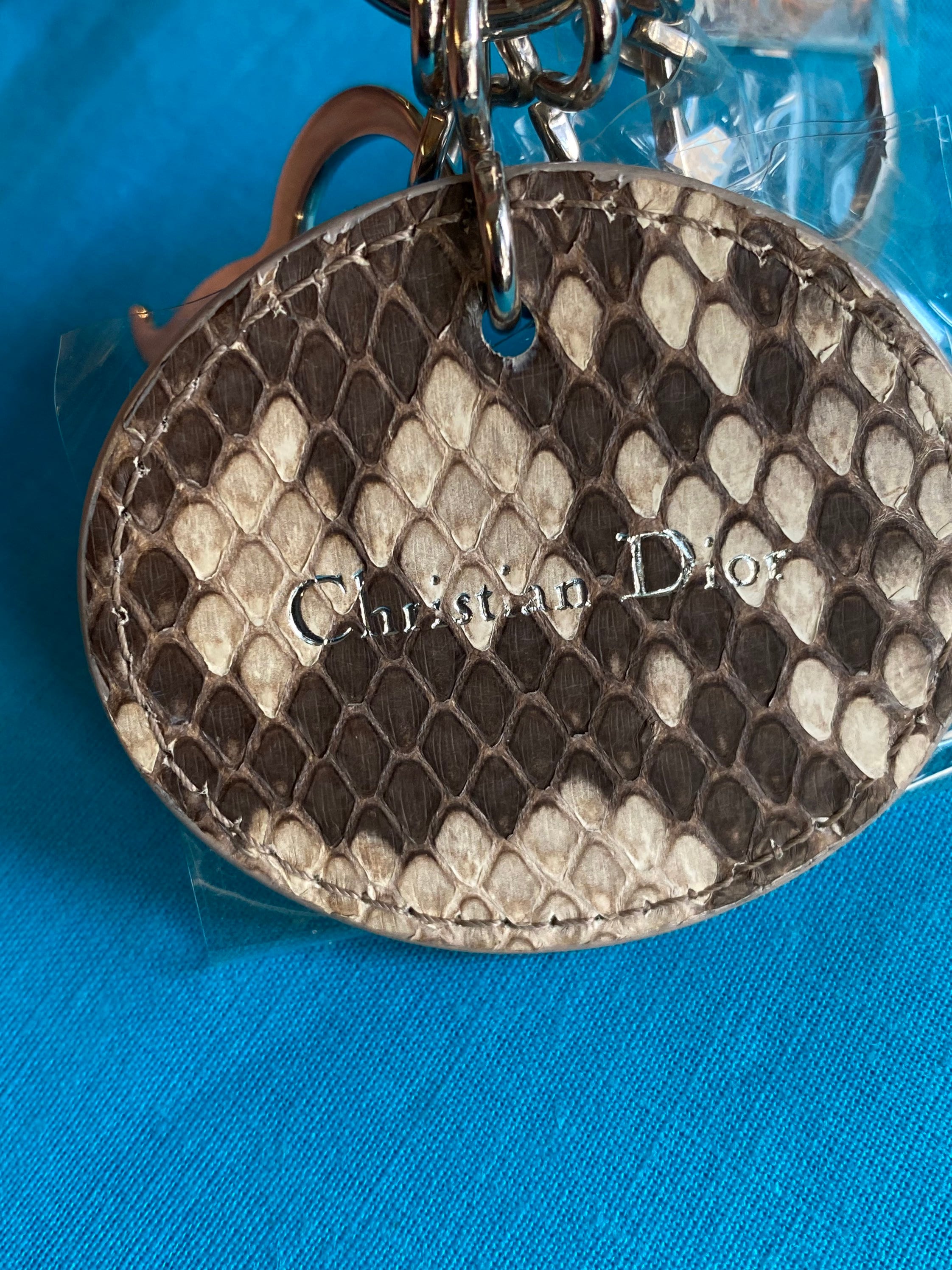 Vintage Authentic Key Chains Christian Dior/metal Key Ring Vintage Authentic Key Chains Christian Dior/metal Key Ring
