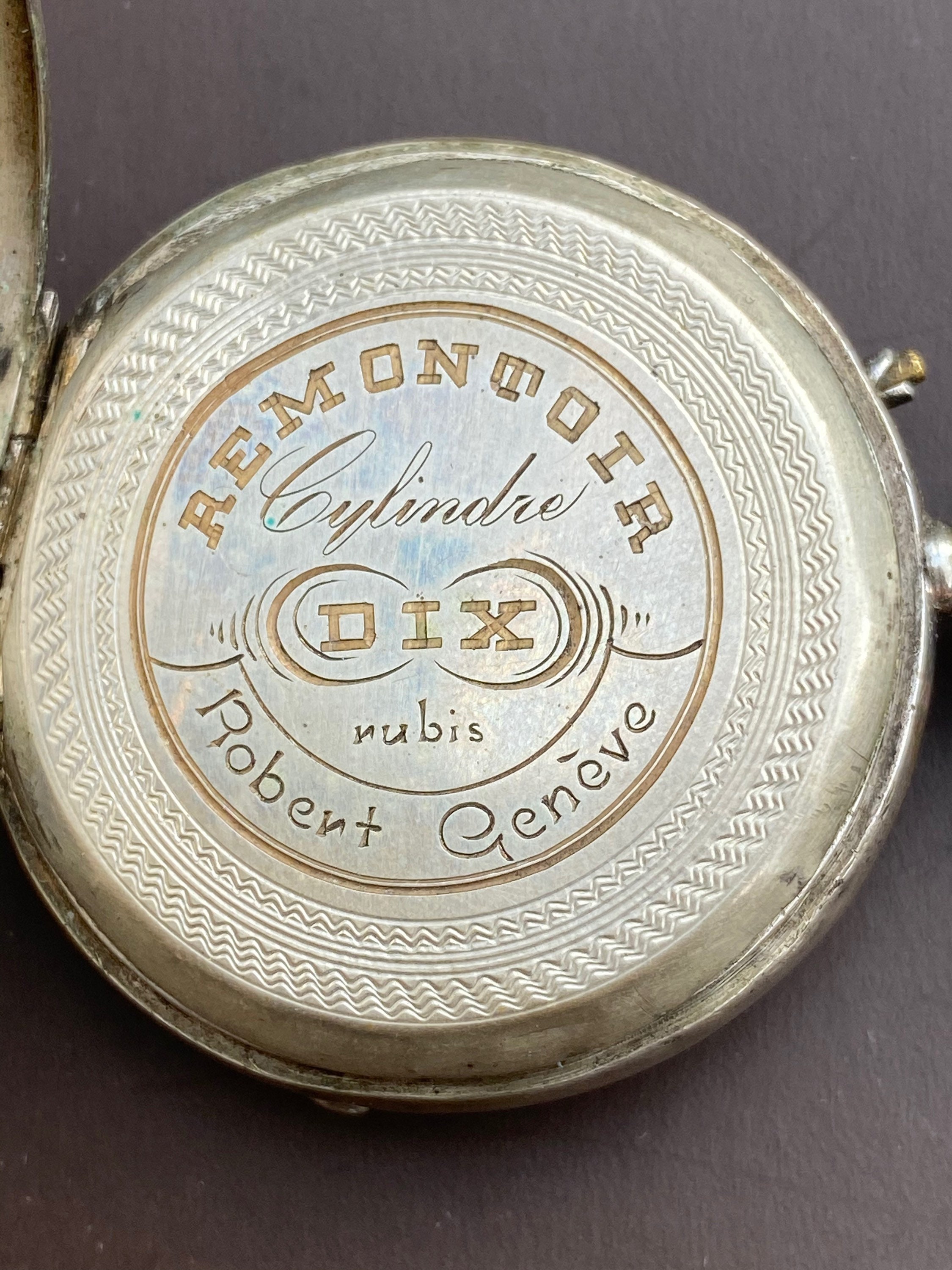 Reloj de online bolsillo remontoir