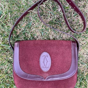 Borsa cartier bordeaux sale