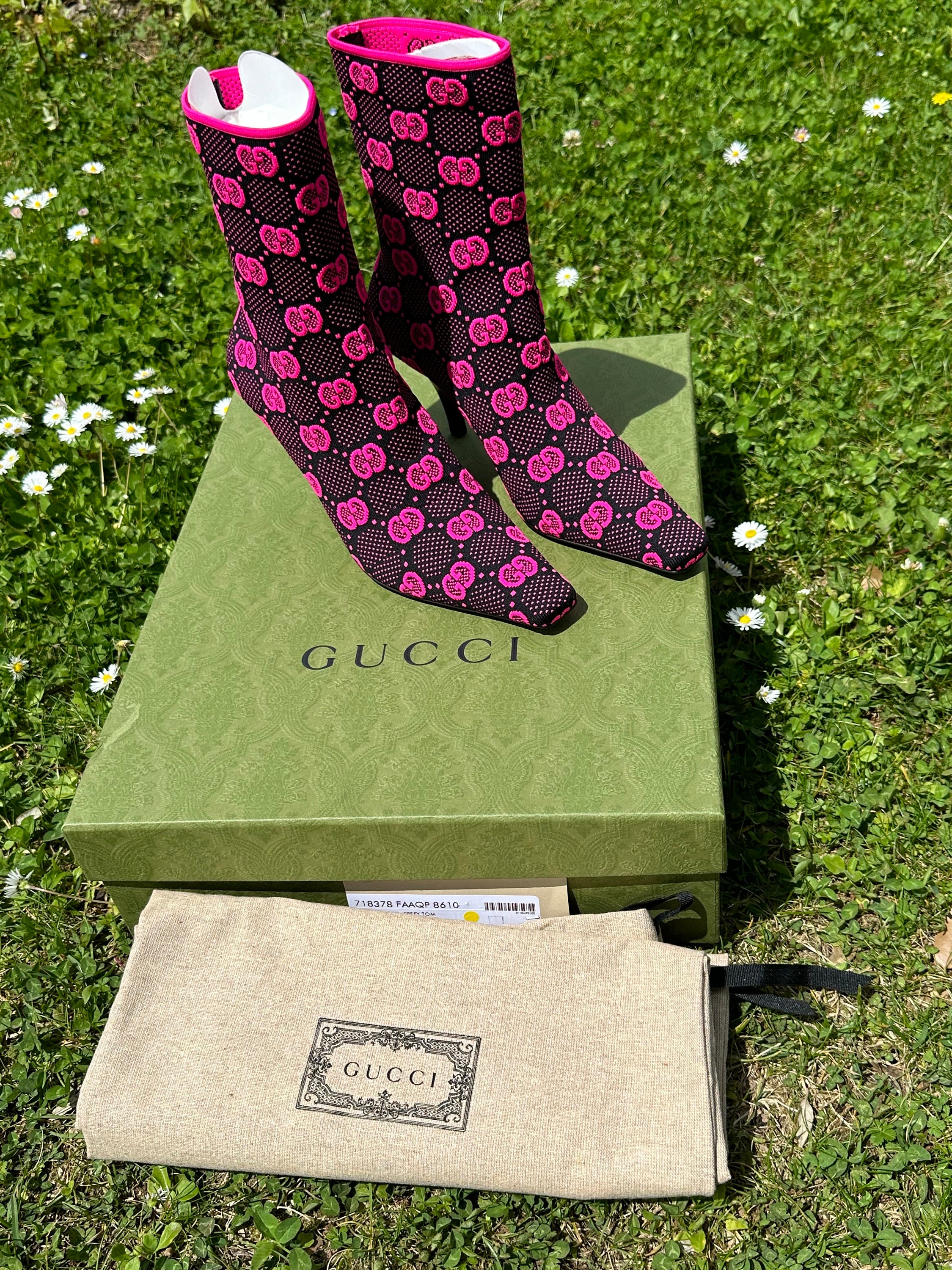 Pink gucci socks Etsy Belgie