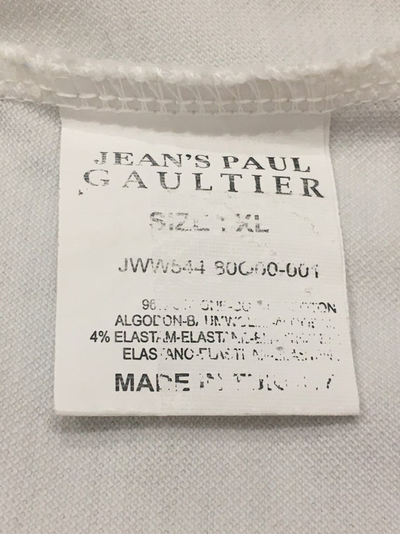 90s Dress Jean Paul Gaultier/White cotton dress J… - image 10