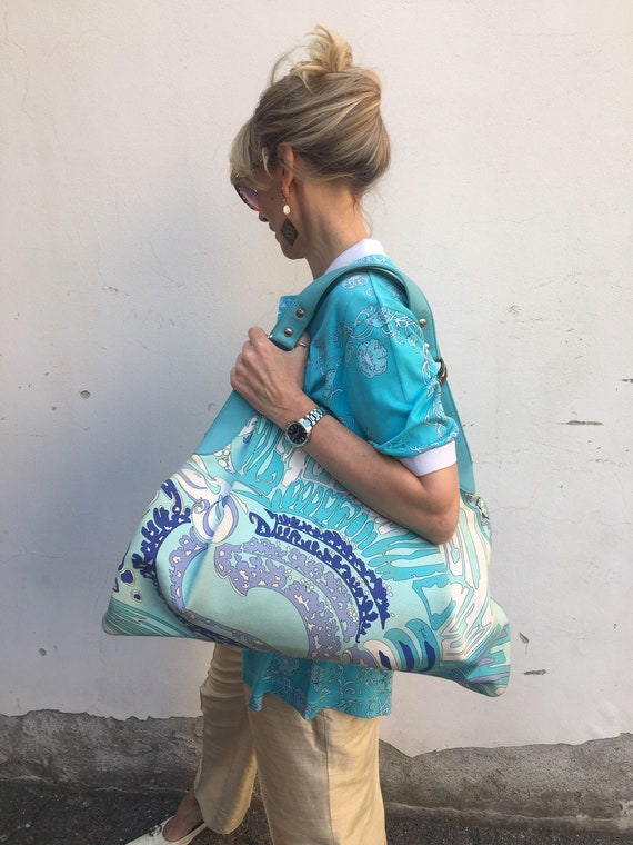 SHOULDERBAG EMILIO PUCCI | Blue Tote bag Vintage
