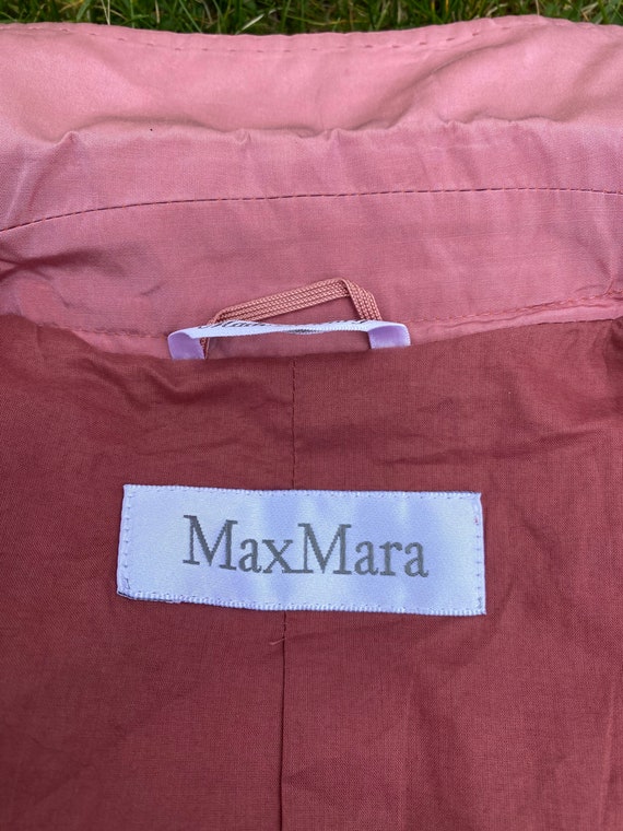 90s Vintage jacket Max Mara/Pink jacket silk/Max … - image 7