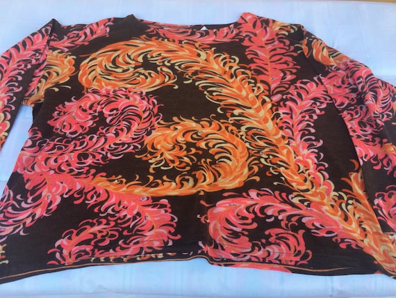 Vintage 70s sweater EMILIO PUCCI/Floreale sweater/