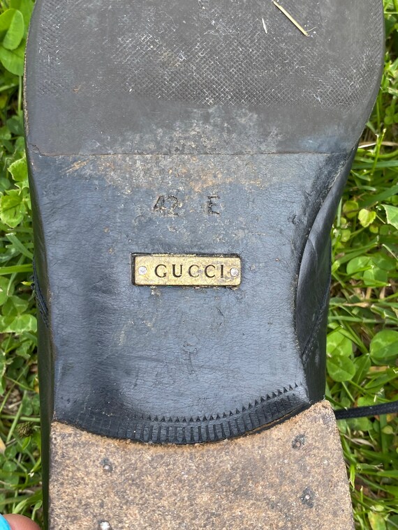 90s Gucci Authentic Vintage shoes/Scarpe Gucci/Sh… - image 8