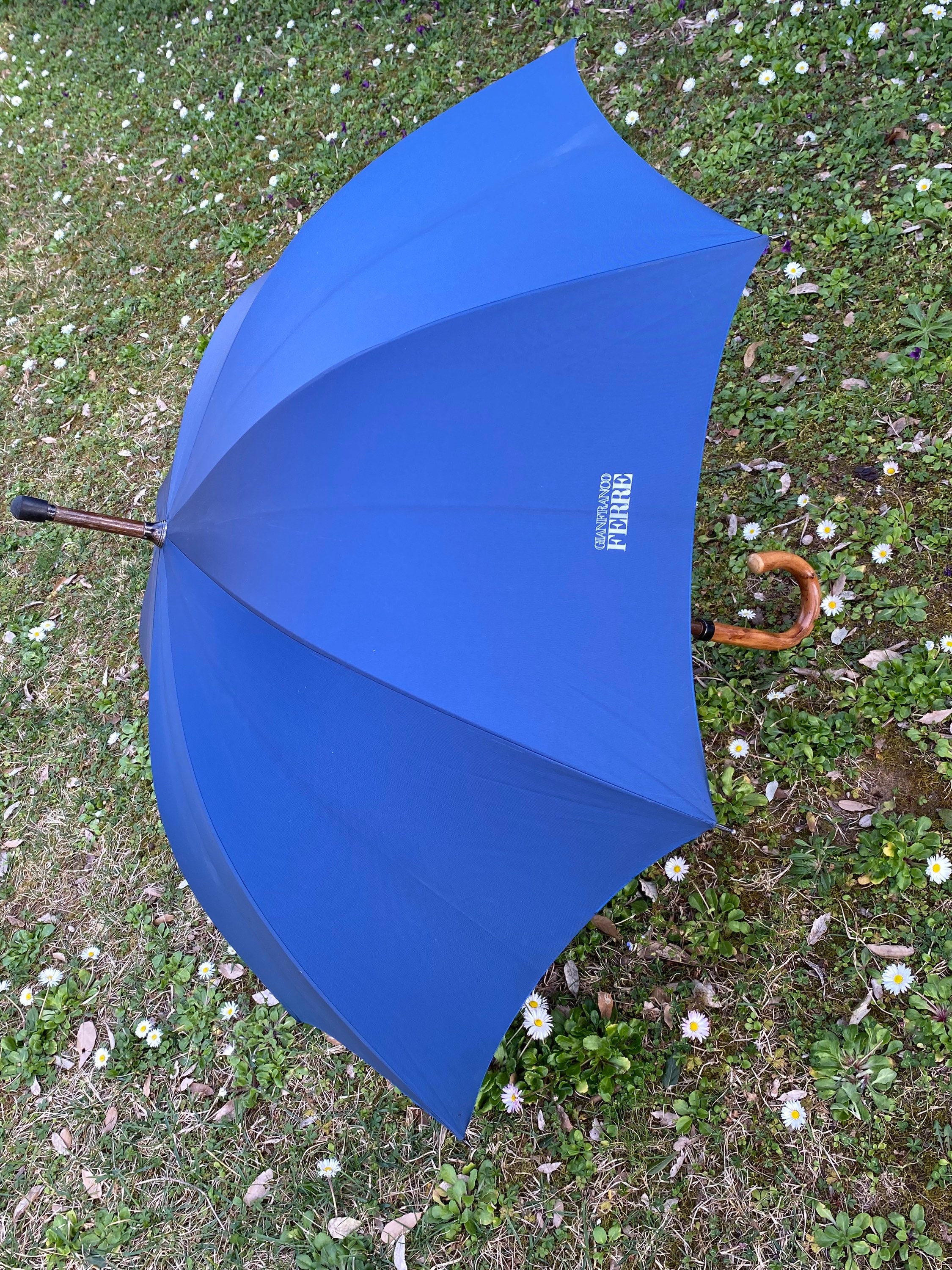 80s Authentic vintage umbrella Gianfranco Ferre/Rain umbrella