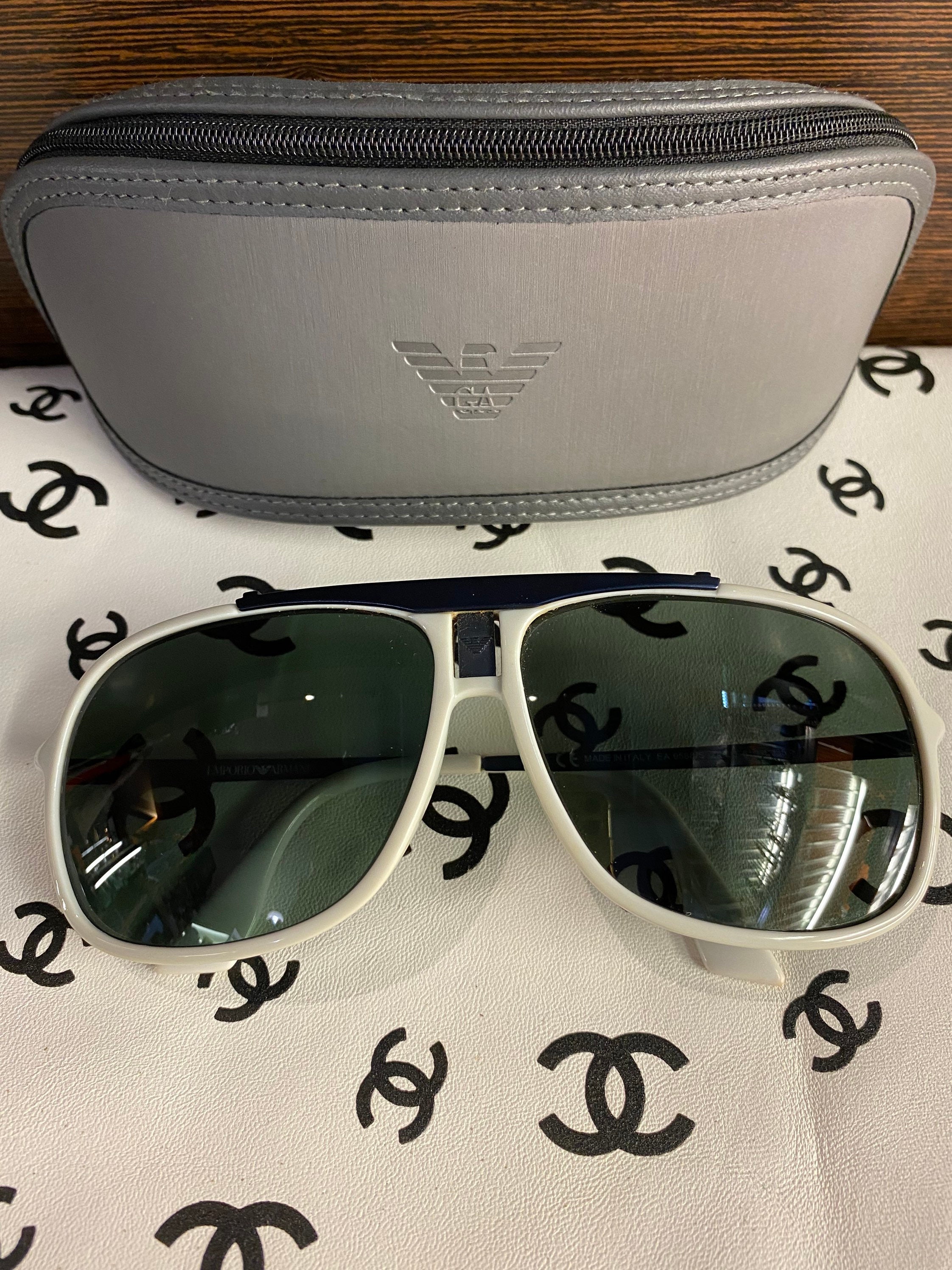 Armani top aviator glasses