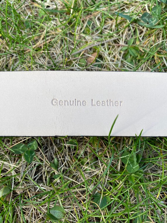 Authentic belt Piquadro/Brown belt leather/Cintur… - image 8